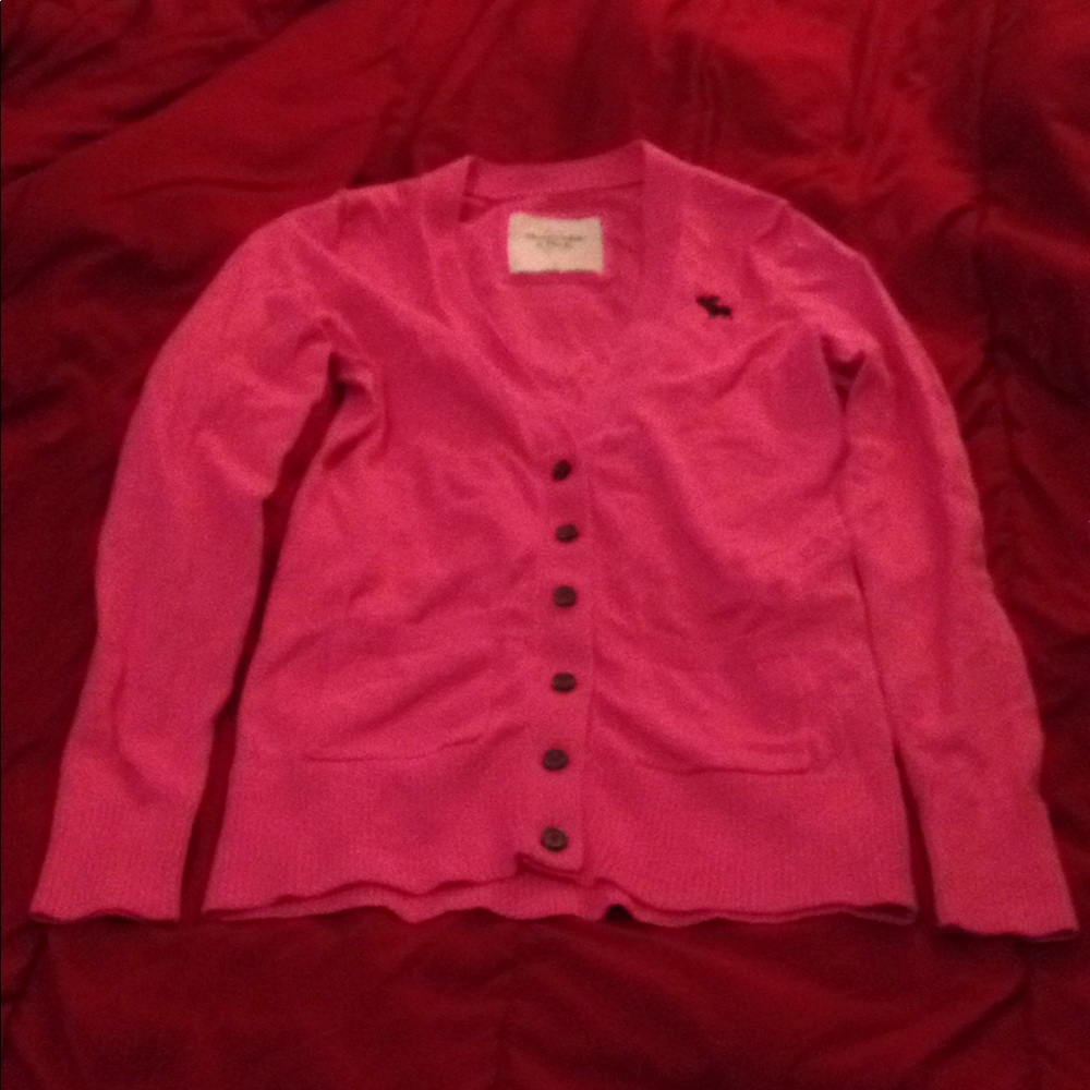 Abercrombie & Fitch Pink Button up